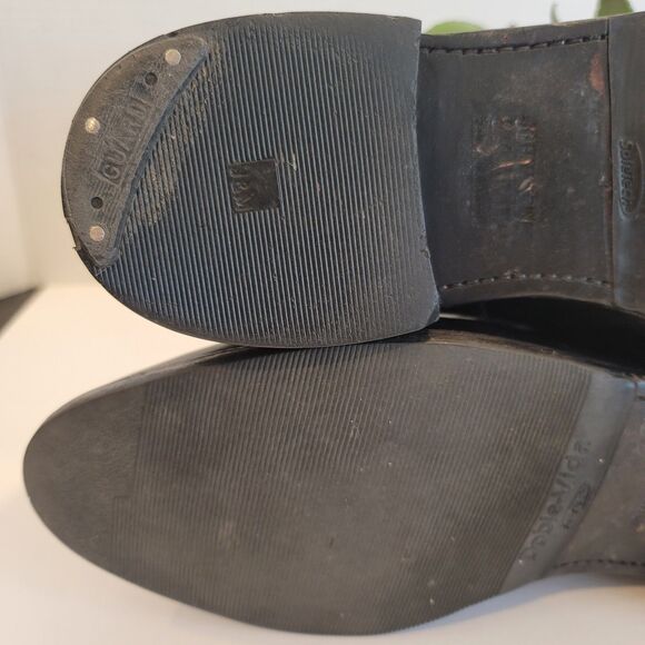 Johnston and Murphy Mens Black Dress Shoe Lace Up Leather Size 13 D/B - Picture 6 of 16